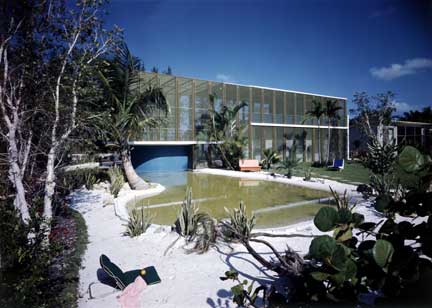 Birdcage: Heller house (Birdcage) by Igor Polevitzky. Igor Polevitzky collection, Museum of Miami, 1986-222-751.