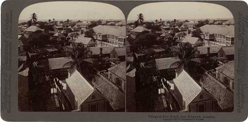 Village of Port Royal, near Kingston, Jamaica. New York : Underwood & Underwood, 1900. Image number 1995-530-5