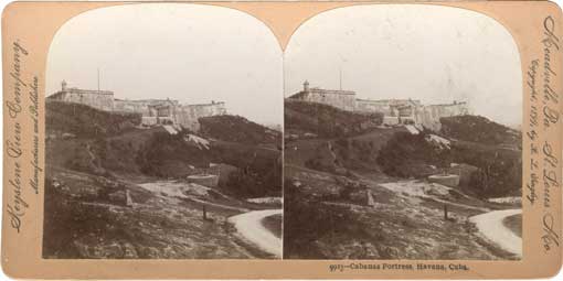 Cabanas fortress, Havana, Cuba. Meadville, Pa. : Keystone View Company, 1899. Image number 1998-530-2