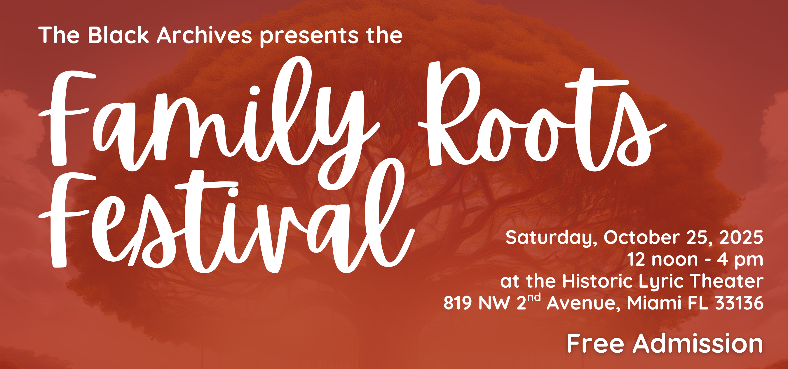 In Community: Family Roots Festival presented by The Black Archives